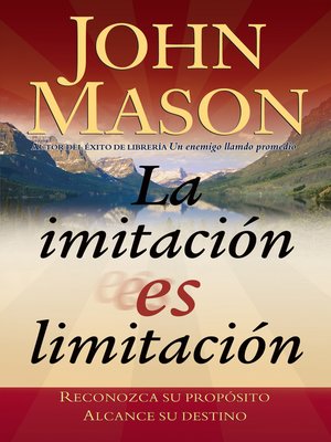cover image of La imitación es limitación